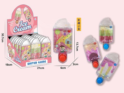 Ice Cream Water Game Toy 24pcs